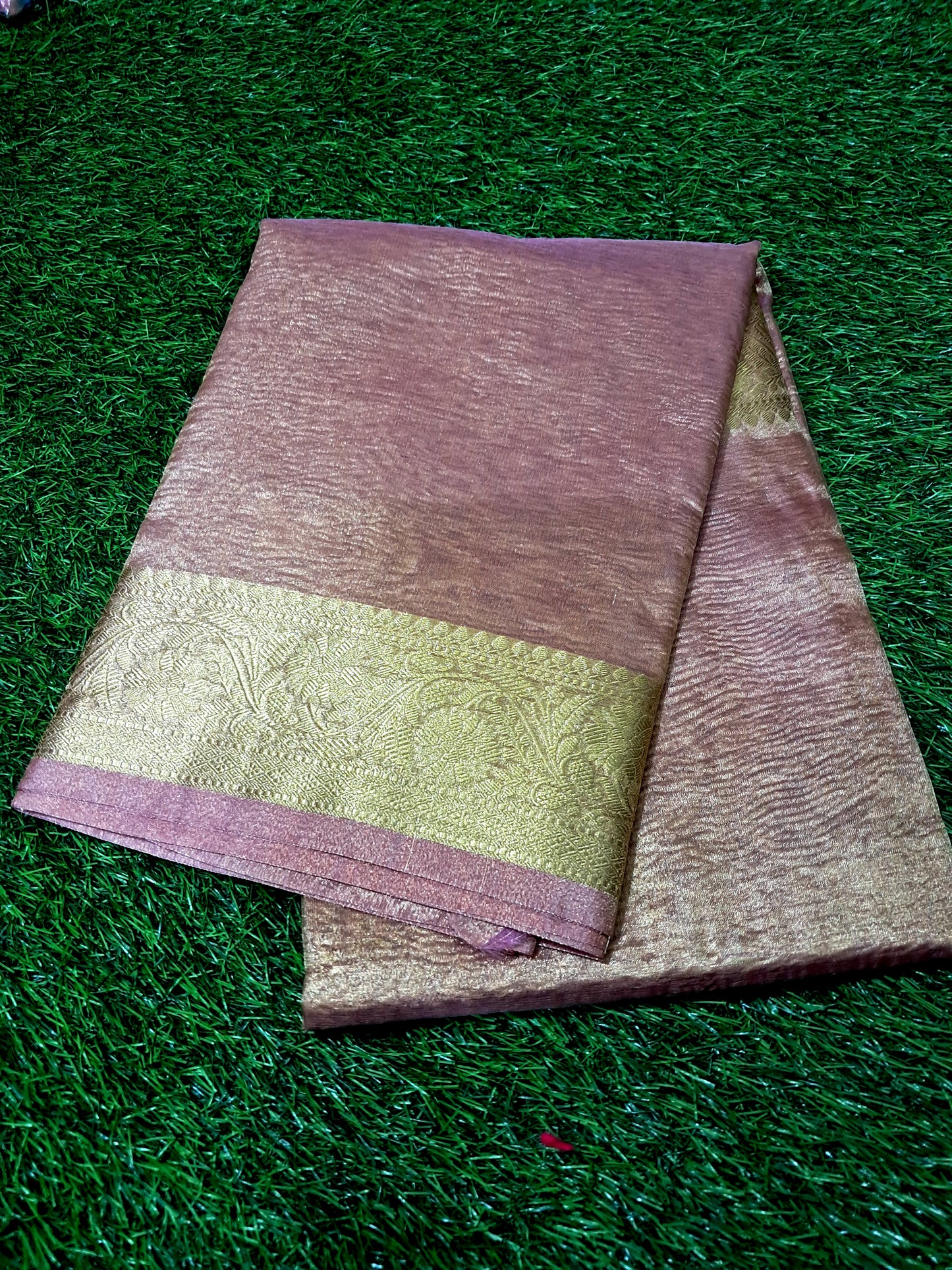 Banarasi soft crush tissue silk saree (SAREE CODE- S021)