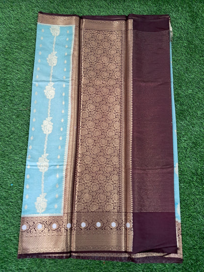 Kanjivaram  soft silk saree (SAREE CODE- S003)