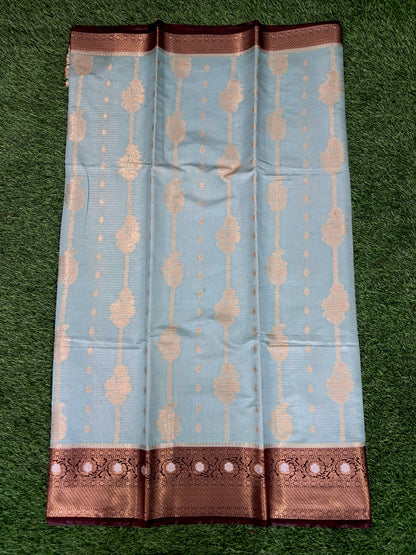 Kanjivaram  soft silk saree (SAREE CODE- S003)