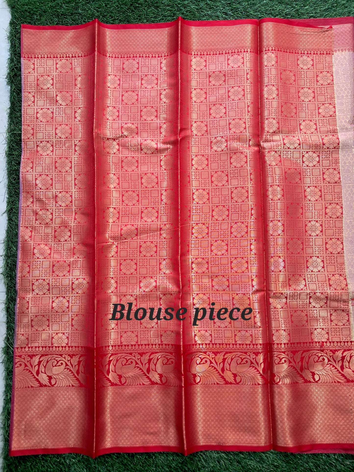 Kanjivaram soft tissue silk saree (SAREE CODE- S017)