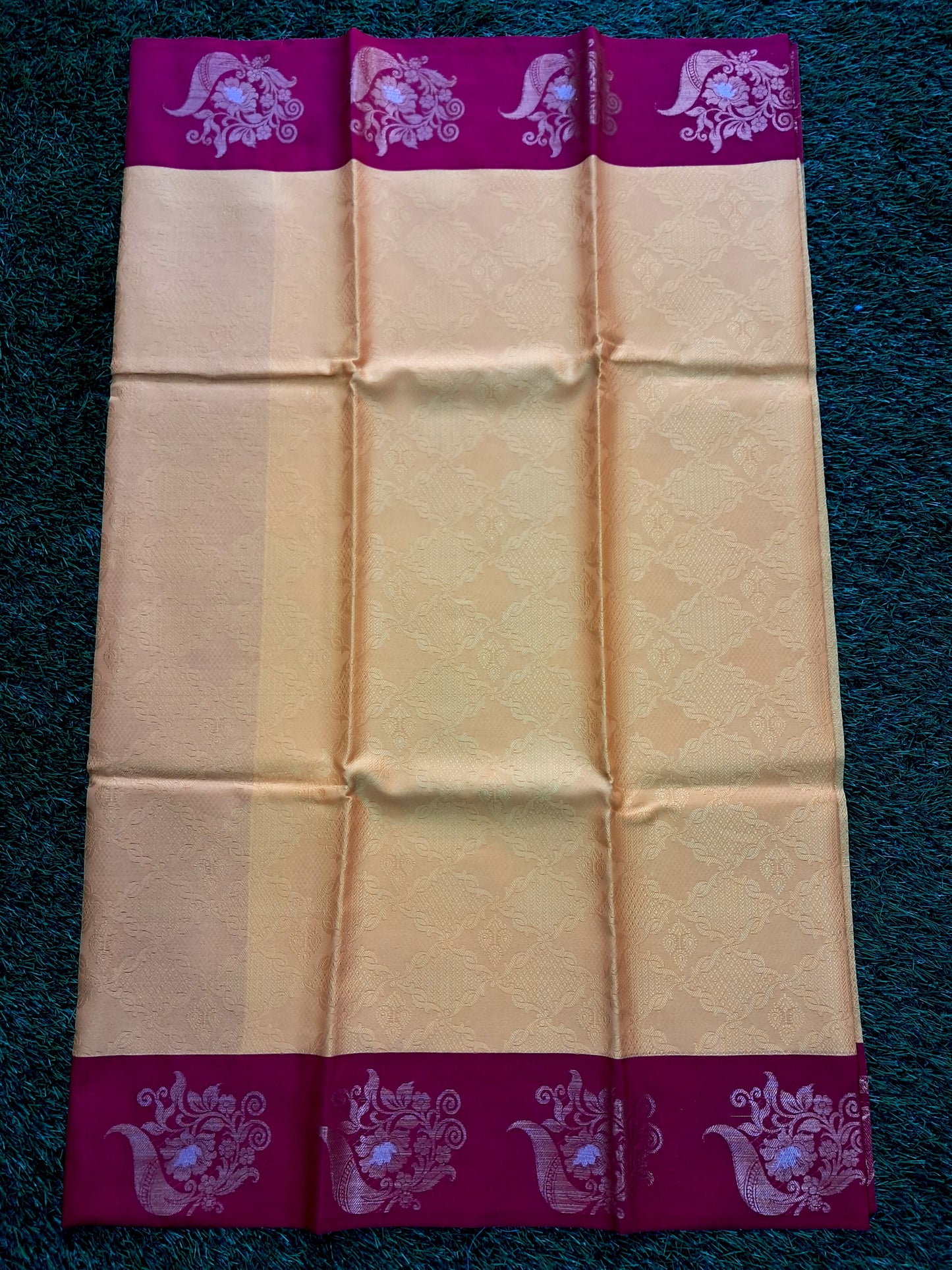 Kanjivaram soft silk saree (SAREE CODE- S014)