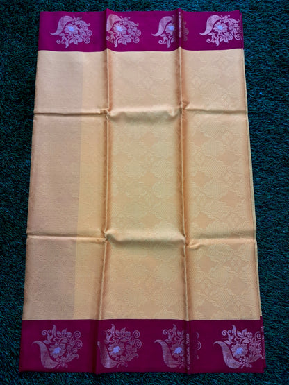 Kanjivaram soft silk saree (SAREE CODE- S014)