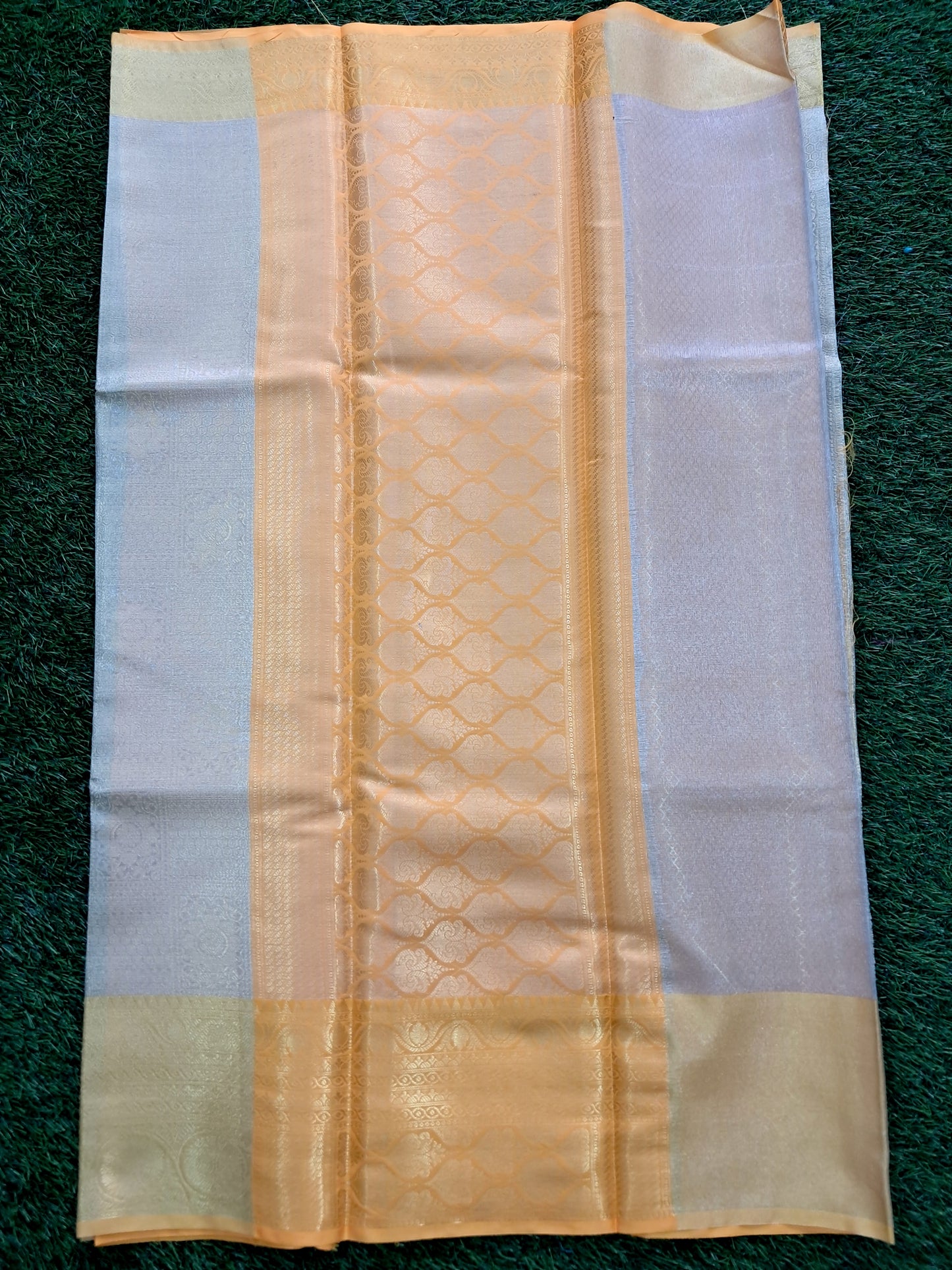 Kanjivaram soft tissue silk saree (SAREE CODE- S009)