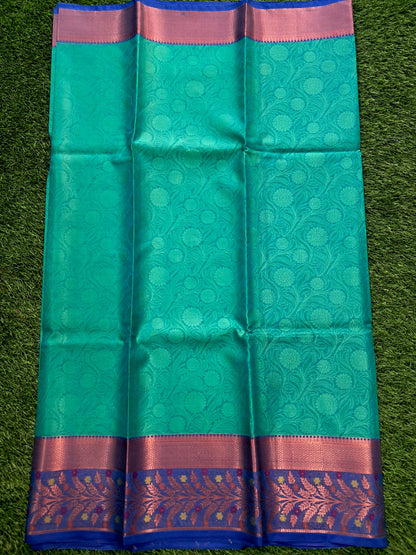 Kanjivaram soft silk saree (SAREE CODE- S024)