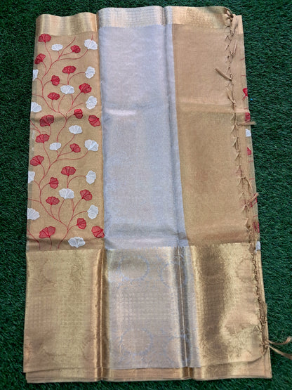 Kanjivaram soft silk saree (SAREE CODE- S026)