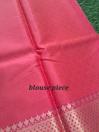 Kanjivaram soft silk saree (SAREE CODE- S025)