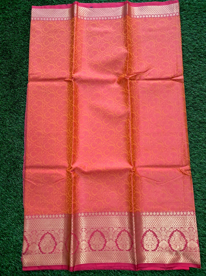 Kanjivaram soft silk saree (SAREE CODE- S025)