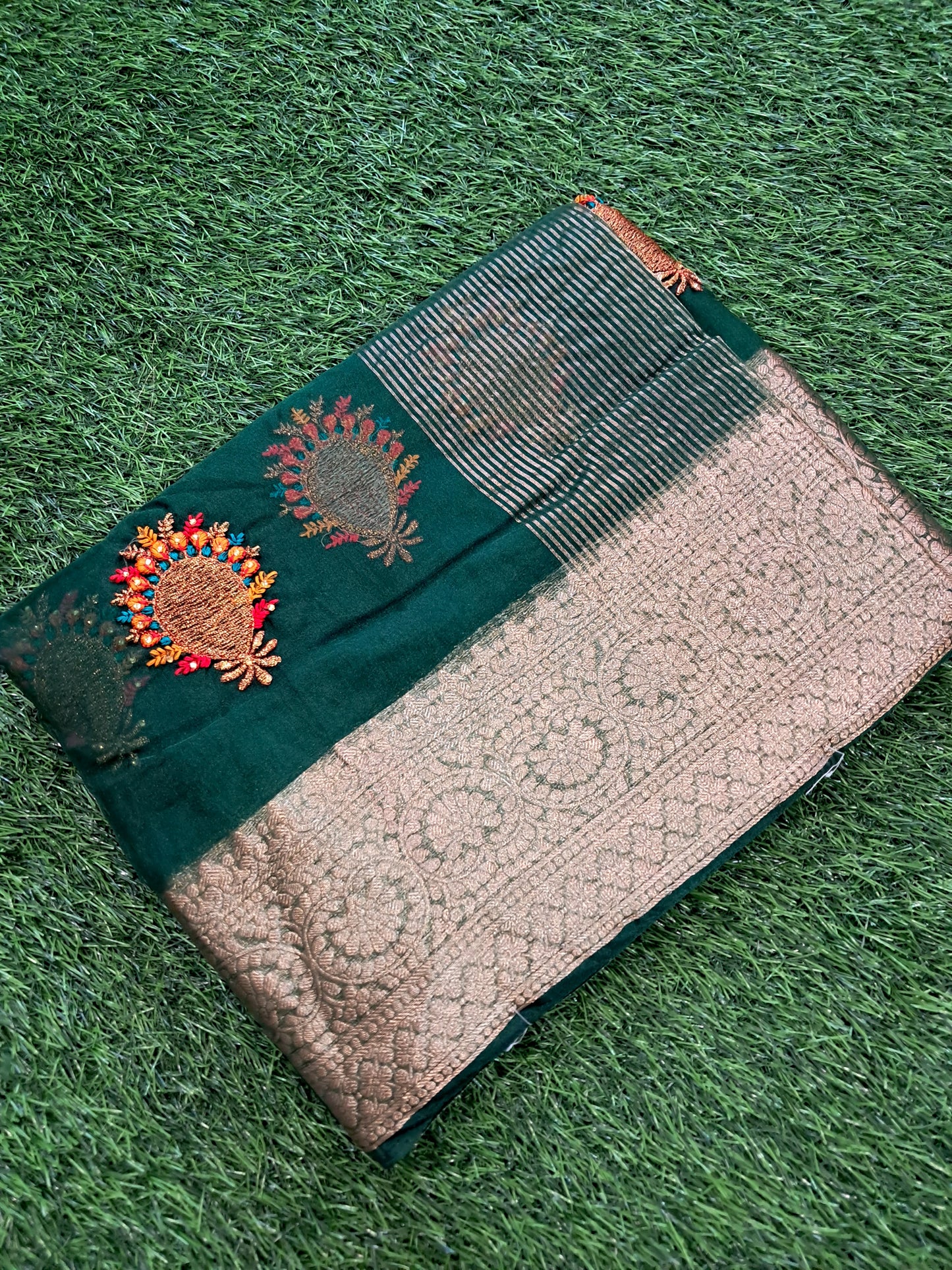 Organza silk saree (SAREE CODE- SP107)