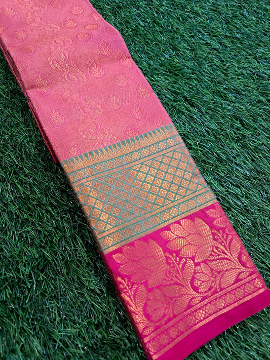 Kanjivaram soft silk saree (SAREE CODE-SP115)