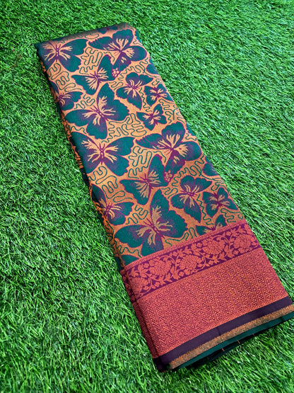 Kanjivaram soft silk Saree(SAREE CODE- SP117)