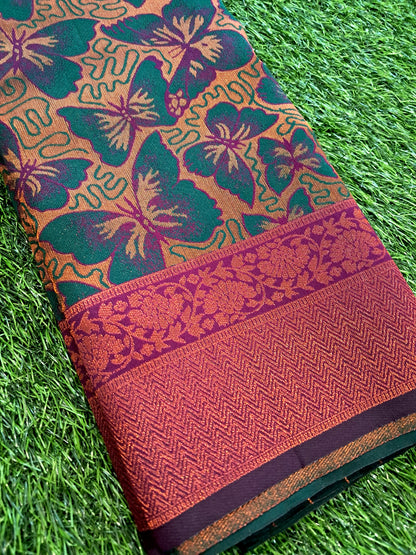 Kanjivaram soft silk Saree(SAREE CODE- SP117)