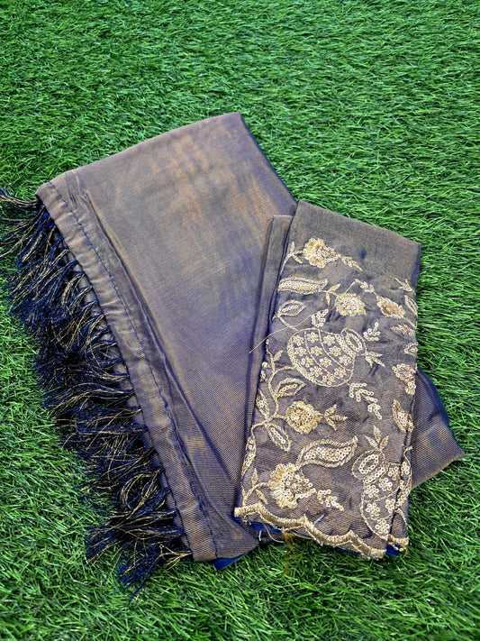 Premium Brasso silk Saree (SAREE CODE- SP141)