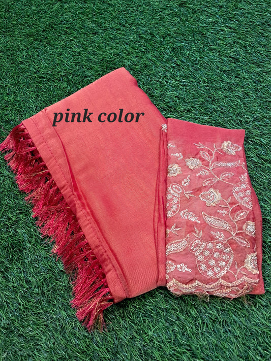 Premium Brasso silk Saree (SAREE CODE- SP145)