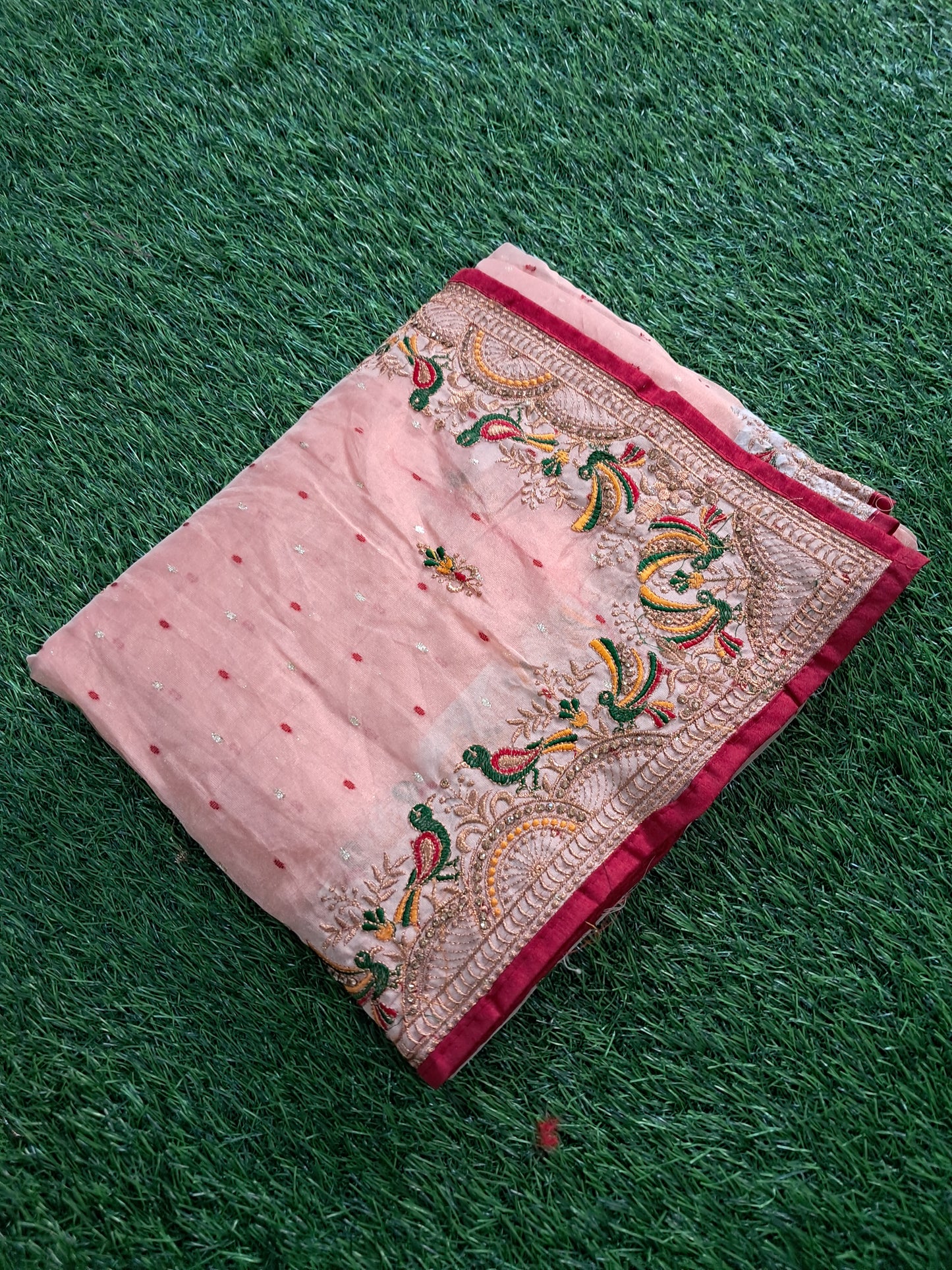 Soft pure Organza silk Saree(SAREE CODE- SRH124)