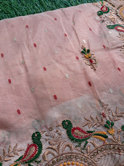 Soft pure Organza silk Saree(SAREE CODE- SRH124)