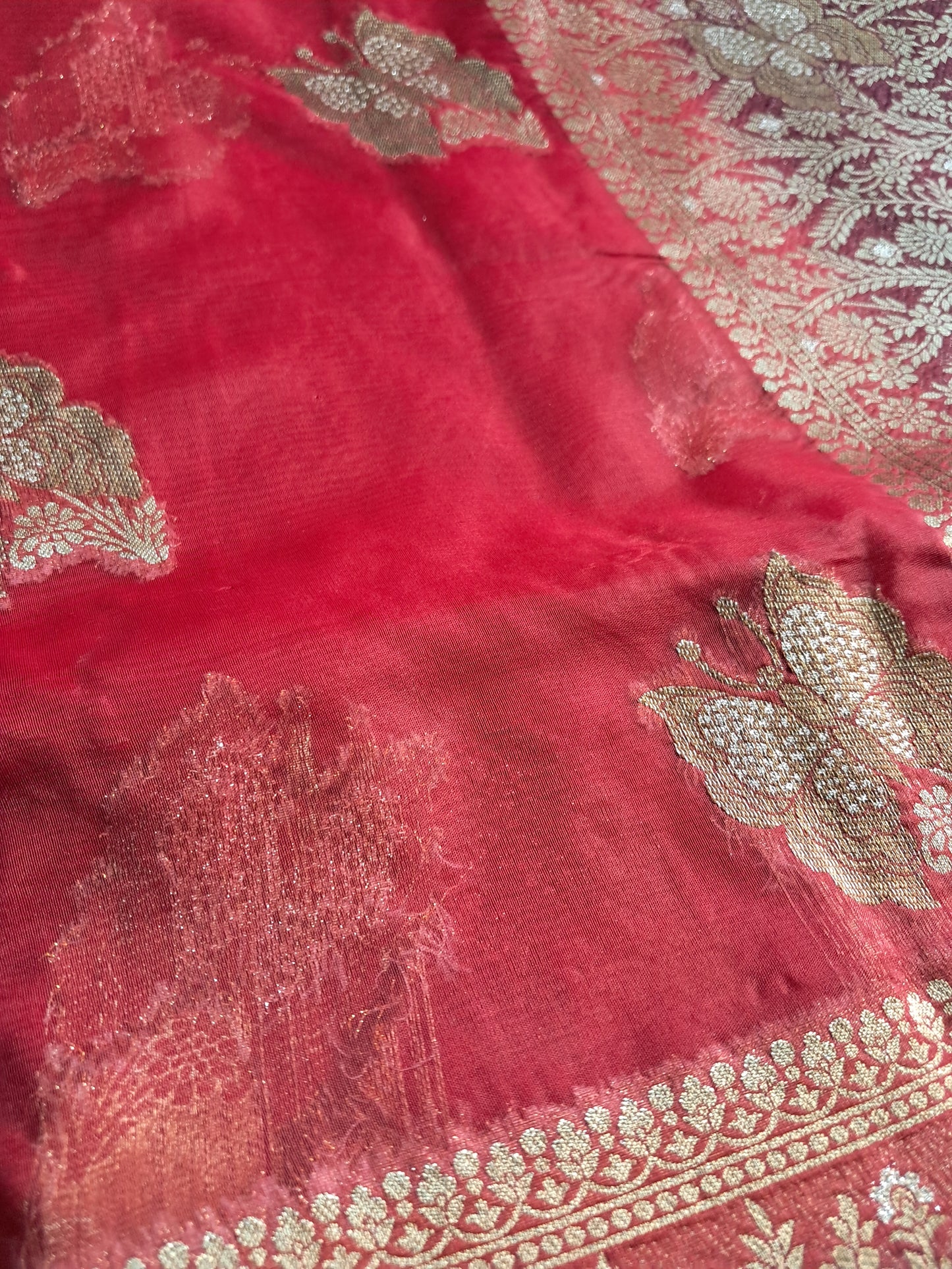 Soft pure Organza silk Saree (SAREE CODE- SRH133)