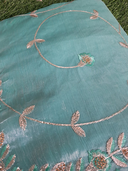 Premium jimmy choo silk saree (SAREE CODE-SRH144)