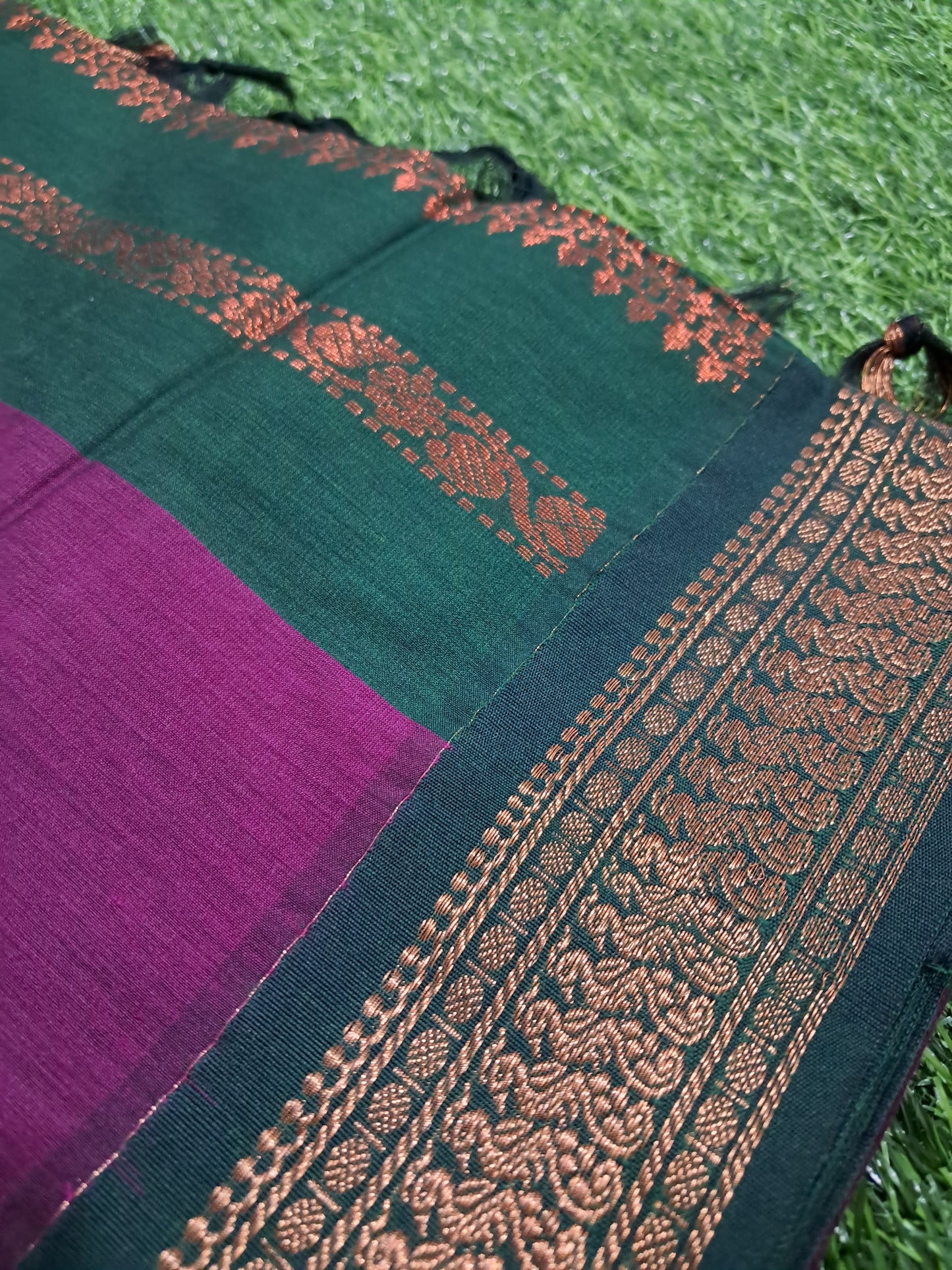 Gadwal kalyani cotton silk saree(SAREE CODE-SRH317)