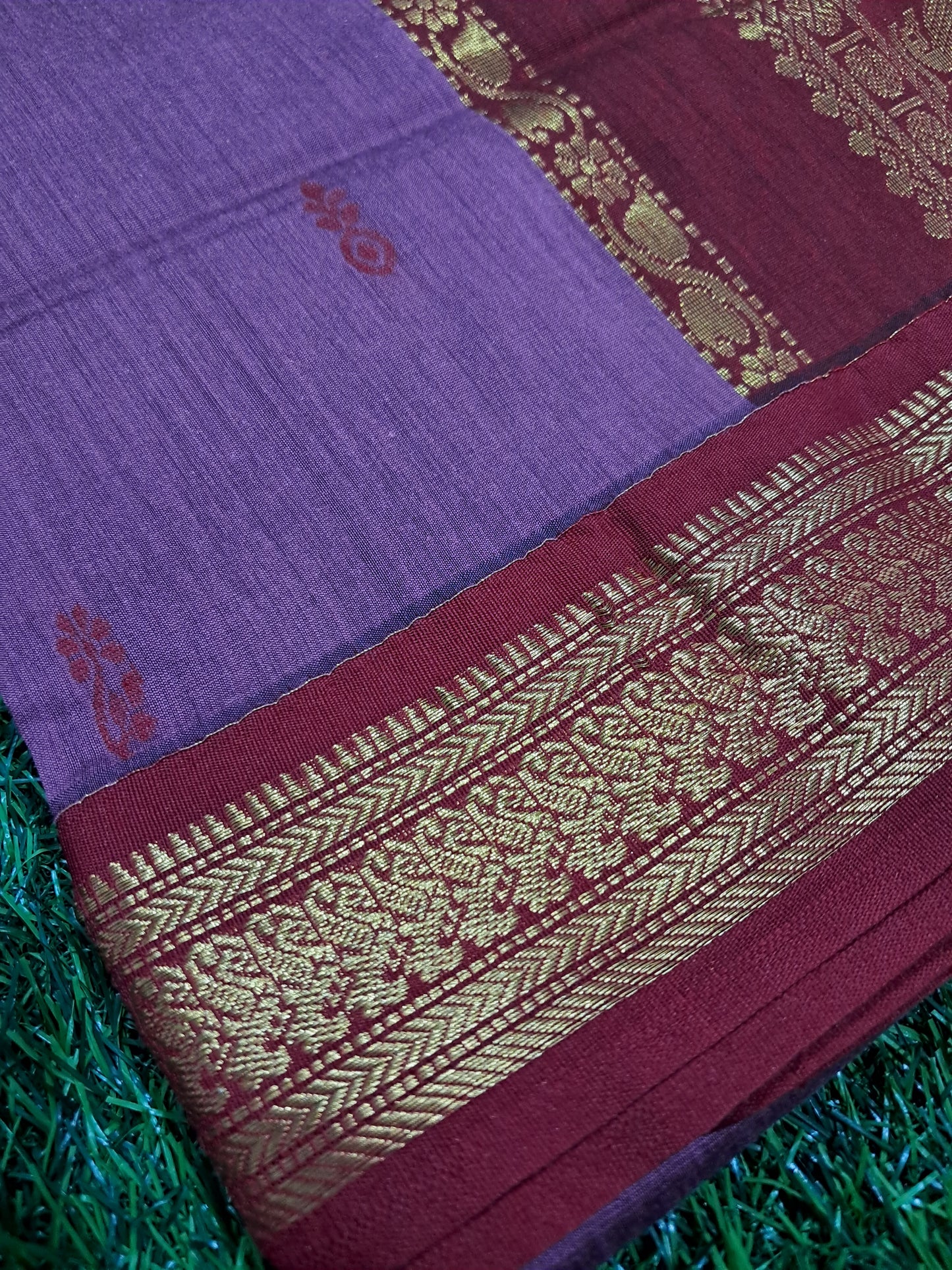 Gadwal kalyani cotton silk saree(SAREE CODE-SRH316)