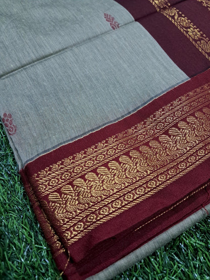 Gadwal kalyani cotton silk saree(SAREE CODE-SRH314)