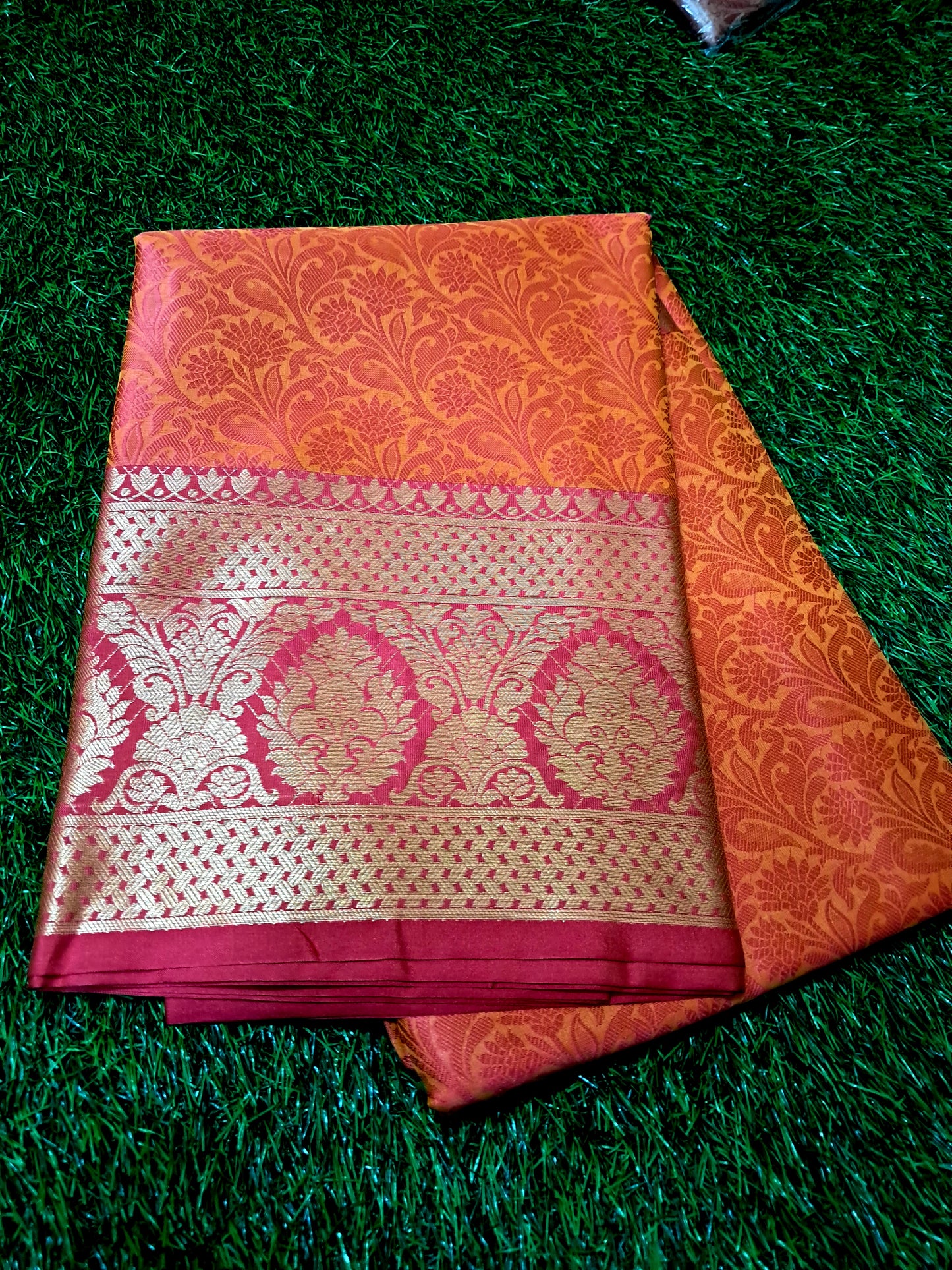 Kanjivaram soft silk saree (SAREE CODE- S025)