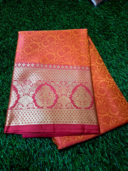 Kanjivaram soft silk saree (SAREE CODE- S025)